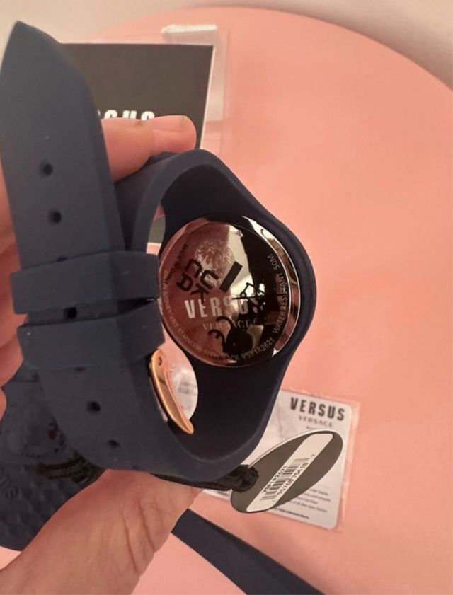 Reloj Versus Versace Azul y Dorado