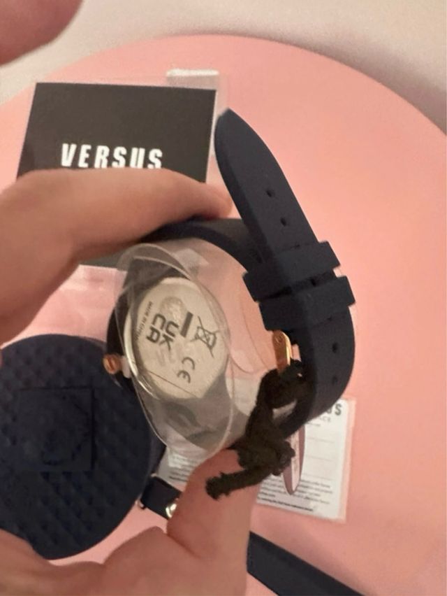 Reloj Versus Versace Azul y Dorado