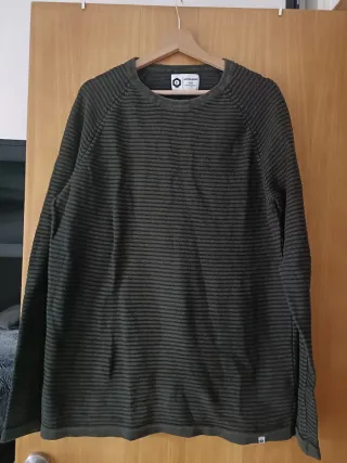 Jersey Jack & Jones verde oliva Talla L
