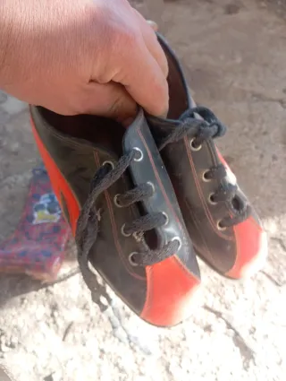 Botas fútbol niño vintage años 80/90
