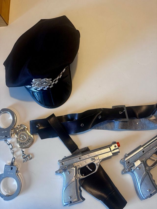 Accesorios Policía Halloween