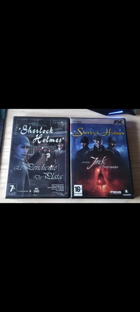 Juegos Sherlock Holmes PC 