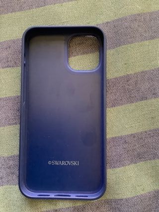 Funda Swarovski iPhone 12 mini azul noche