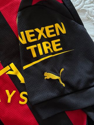 Camiseta Manchester City Puma Negra Roja