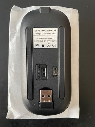 Mouse Wireless Ricaricabile Silenzioso