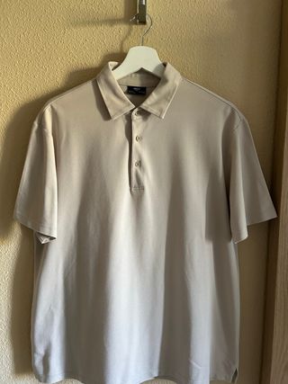 Polo beige Mango Man (talla M)