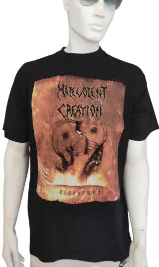 Malevolent Creation T Shirt Vintage 2002 Tour