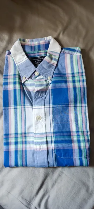 Camisa Abercrombie & Fitch cuadros XS 