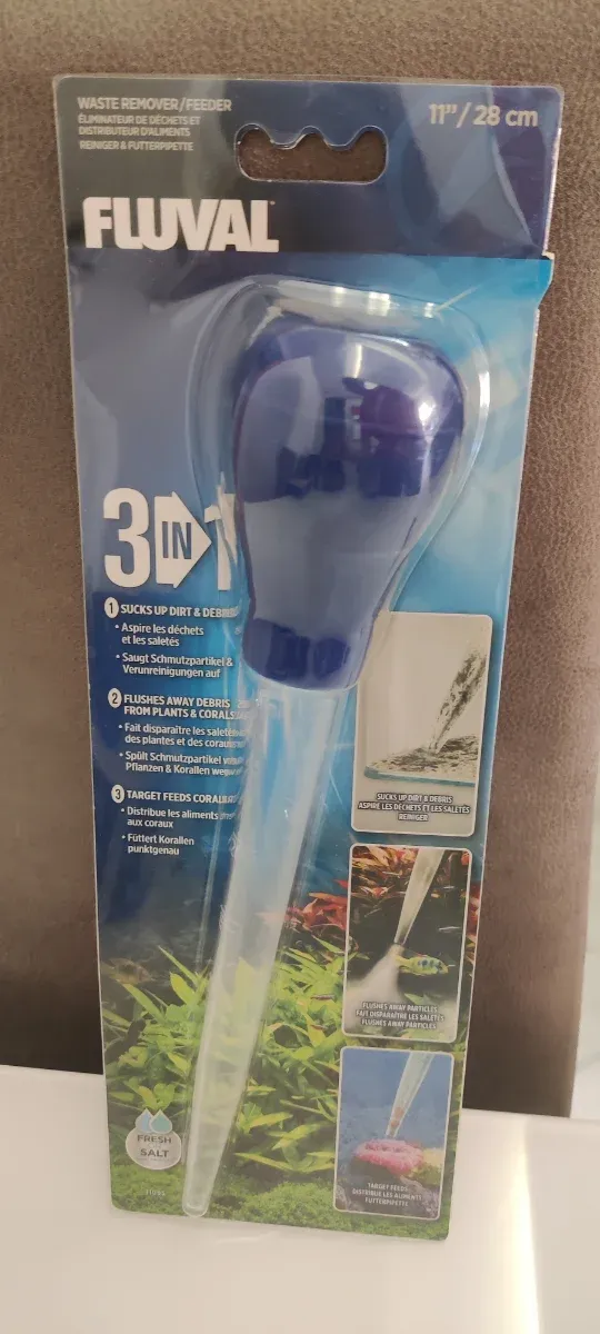 Aspirador Acuario Fluval 3 en 1