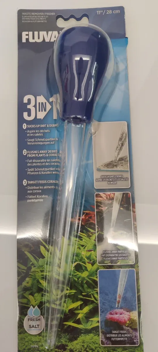 Aspirador Acuario Fluval 3 en 1