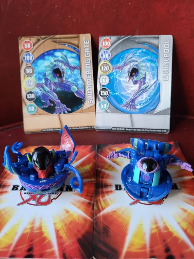 Bakugan Preyas Aguos B1 e B2