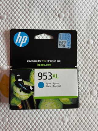 Cartucho Tinta HP 953 XL Cyan sin abrir