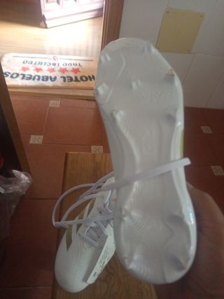 Botas fútbol Adidas Predator Blancas Talla 36