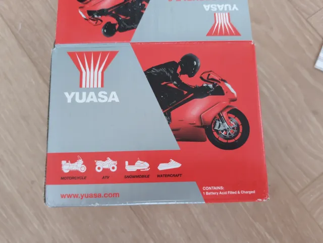 Batería Moto YTZ12S Yuasa Nueva.