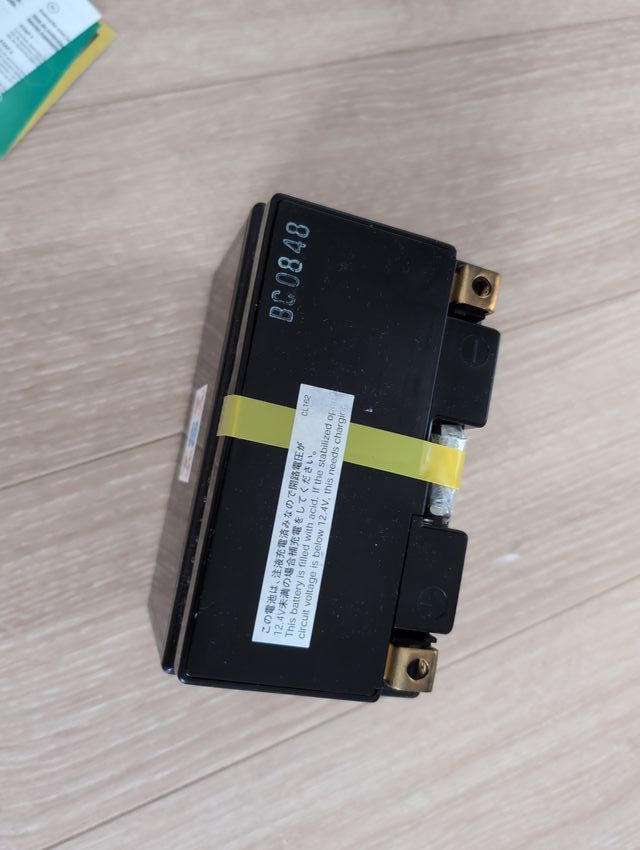 Batería Moto YTZ12S Yuasa Nueva.