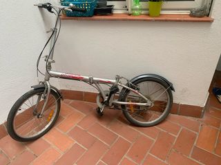 Bicicleta plegable aluminio