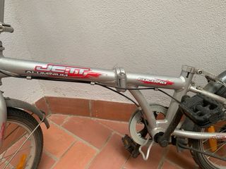 Bicicleta plegable aluminio