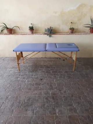 Cama plegable para masajes