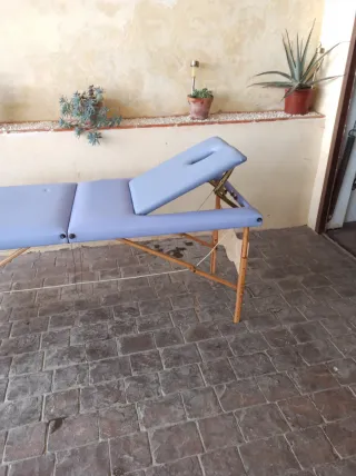 Cama plegable para masajes
