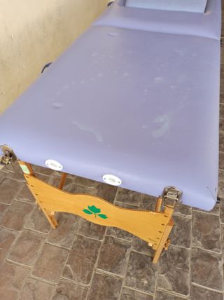 Cama plegable para masajes