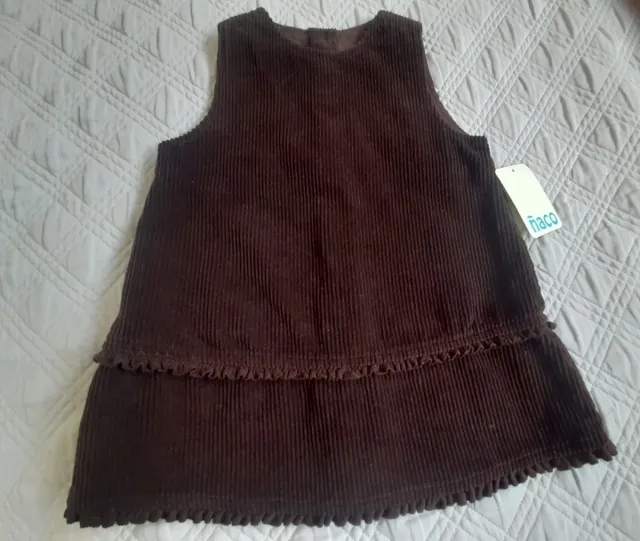 Pichi Ñaco Talla 2 Años Marrón Pana