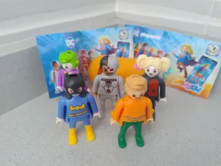 Playmobil DC Kinder Figuras para cambiar 