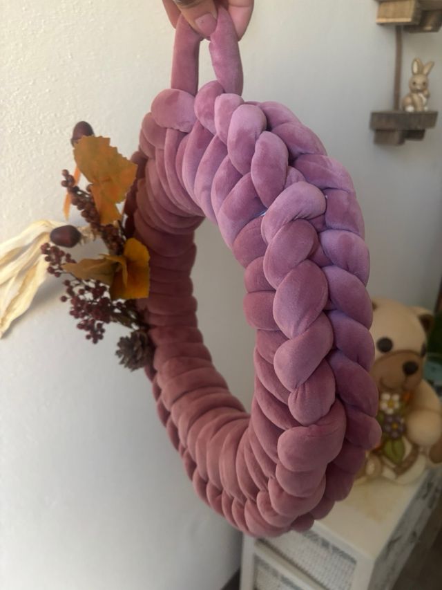 Ghirlanda fatta a mano decorata