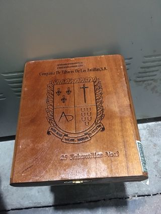Scatola per sigari vintage Las Antillas S.A.