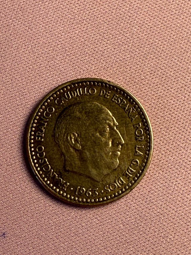 1 Peseta Francisco Franco 1963
