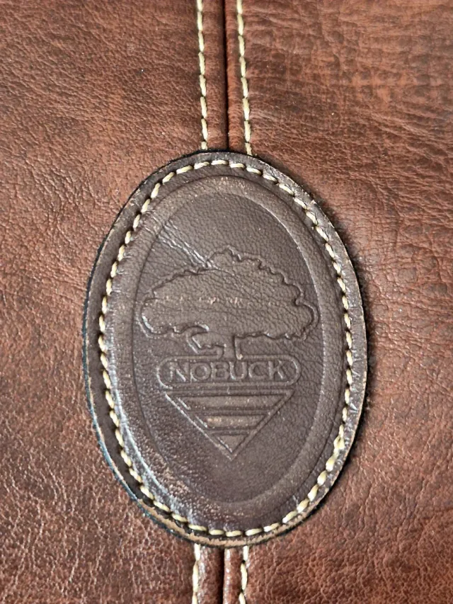 Bolsa viaje nobuck marrón