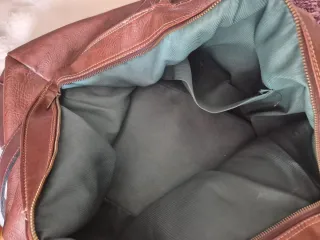 Bolsa viaje nobuck marrón
