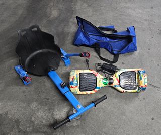 Hoverboard con silla y bolsa