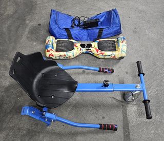 Hoverboard con silla y bolsa