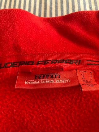 Parka Oficial Ferrari Hombre Roja