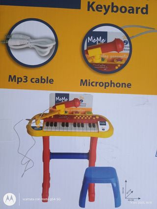 Tastiera, pianola elettronica per bambini