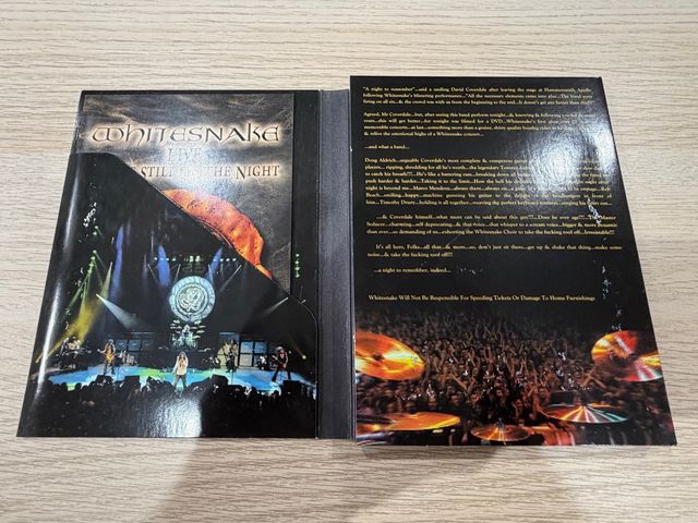 Whitesnake Live DVD + CD In The Still Of The Night