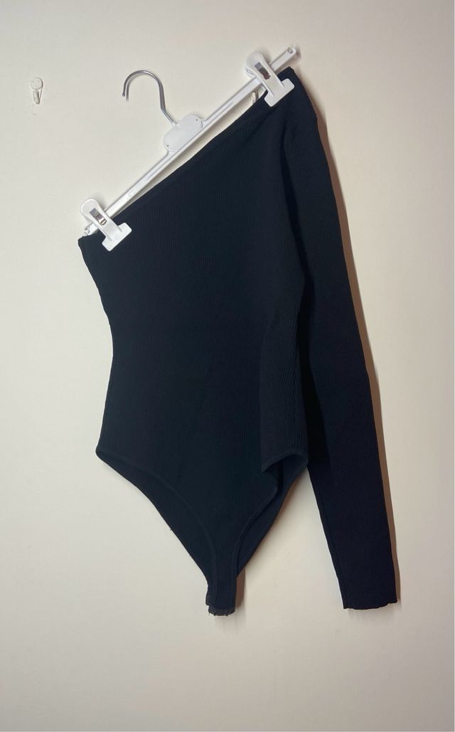 Body monospalla nero