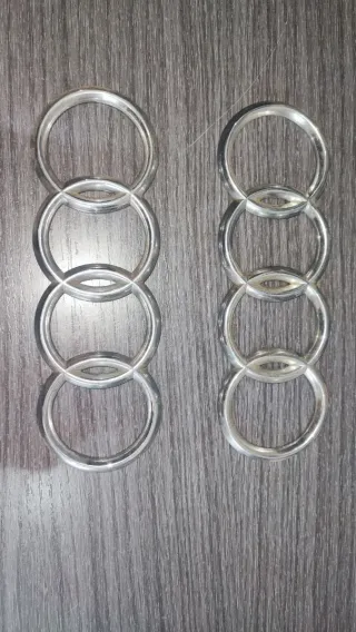 Logo Audi 4 Anillos Maletero