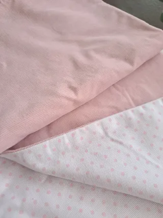 Funda Nórdica Cuna Rosa