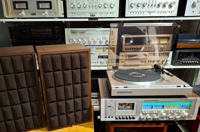 Altavoces + Tocadiscos + Receiver MARANTZ 4025