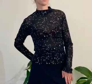 Top Malla Estrellas Brillantes