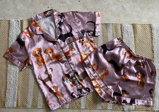 Lote 2 Pijamas Verano Perritos Talla S