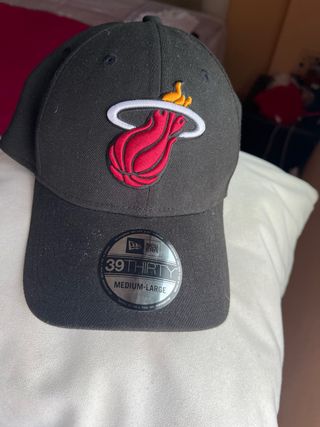Gorra New Era Miami Heat Negra