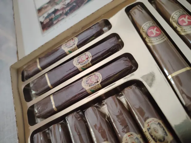 Estuche puros vintage Stadkrone años 70 -Completa