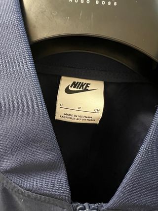 Chaqueta Bomber Nike Talla S Azul