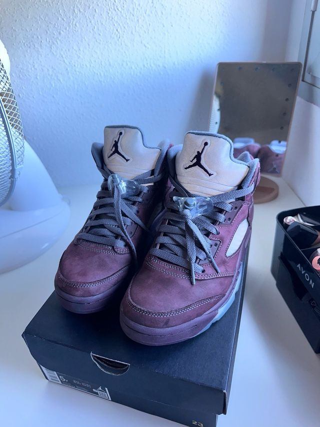 Jordan 5 Viola/Grigio Taglia 37