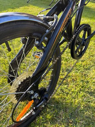 Bicicleta plegable GHT Negra