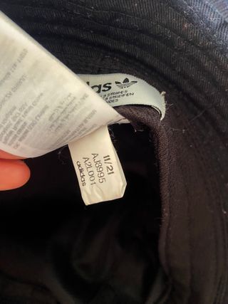 Gorro Bucket Adidas Negro Talla Única