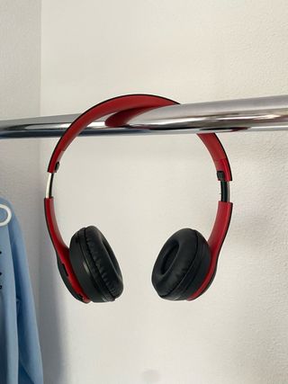 Beats Solo 3 Apple Cascos Negro/Rojo
