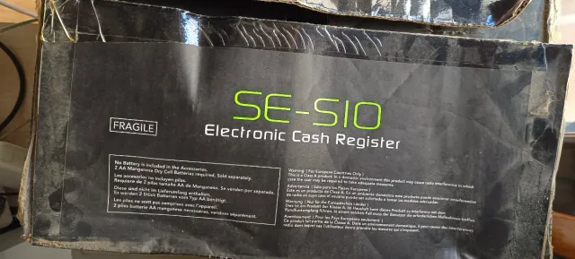 Caja Registradora Electrónica Casio SE-S10 / 140CR